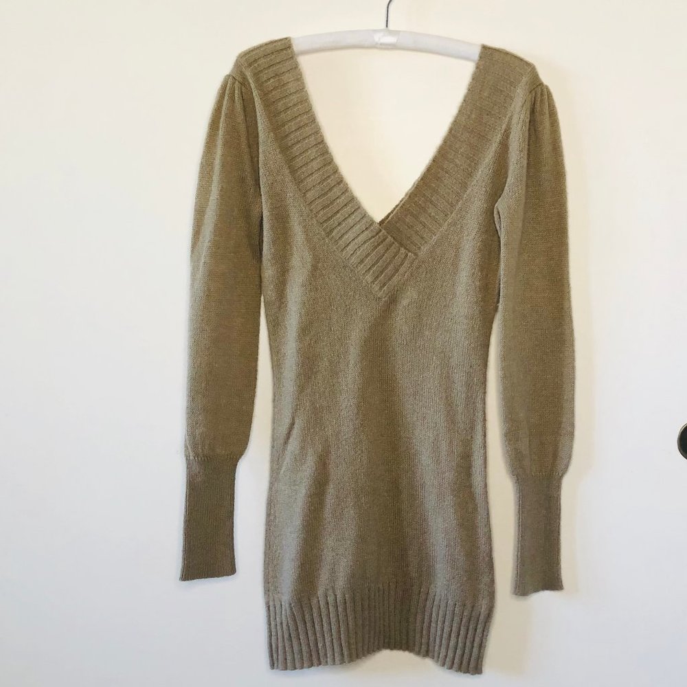 Guess Women's Sweater Off Shoulder Tunic/MiniDress